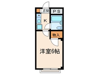 間取図 府中グランセ