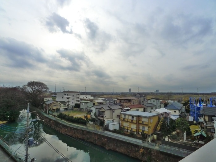室内からの展望 ツリーデン松戸Ⅱ