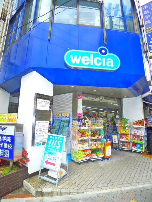 ウェルシア(ドラッグストア)まで484m ツリーデン松戸Ⅱ