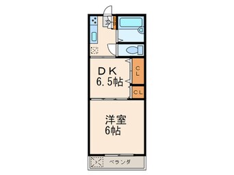 間取図 自由が丘第3コーポ(305)