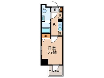 間取図 ザ・プレシャス武蔵小杉