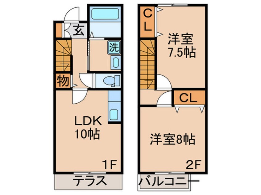 間取図 グランシャリオ