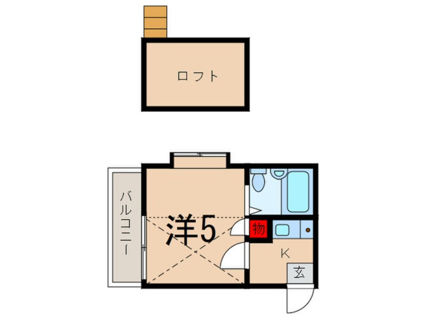 間取図 ライフピアパシフィック