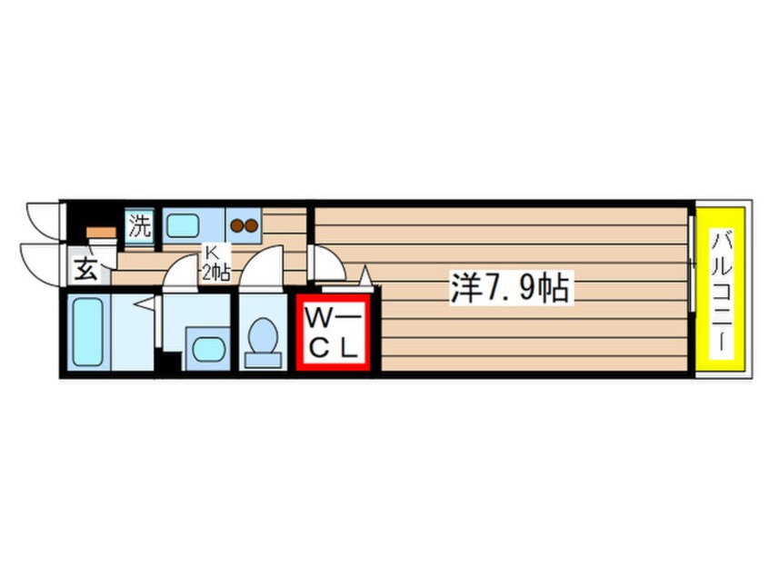 間取図 グレイス千葉中央