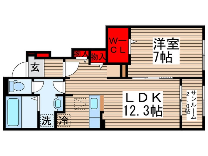 間取り図 メゾンミネット