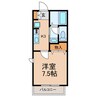 La・Vista本町 1Kの間取り
