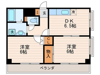 間取図 アロ－ドハイム蒲田