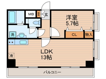 間取図 アロ－ドハイム蒲田
