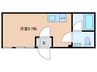 J-ARC白山 1Rの間取り