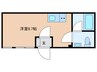J-ARC白山 1Rの間取り