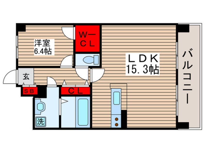 間取図 柏８０８タワ－