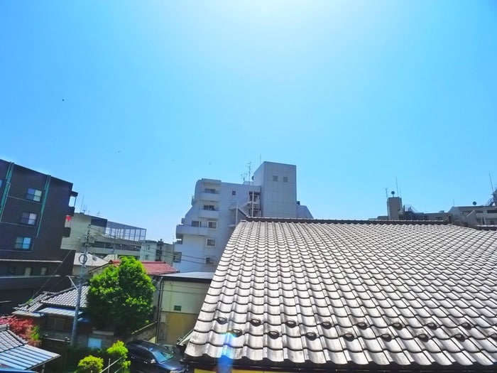 室内からの展望 柏８０８タワ－