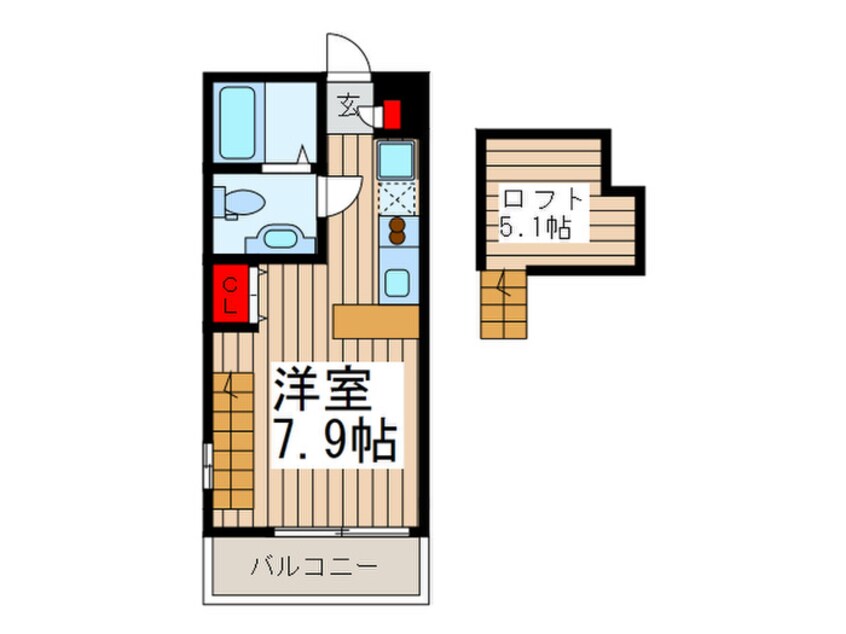 間取図 ルナソ－レ