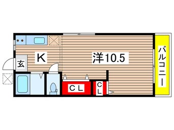 間取図 植木コーポ