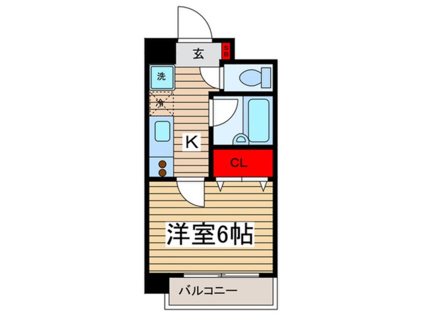 間取図 ジョイシティ住吉