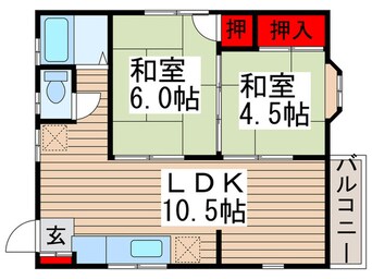 間取図 ＹＫハイツ