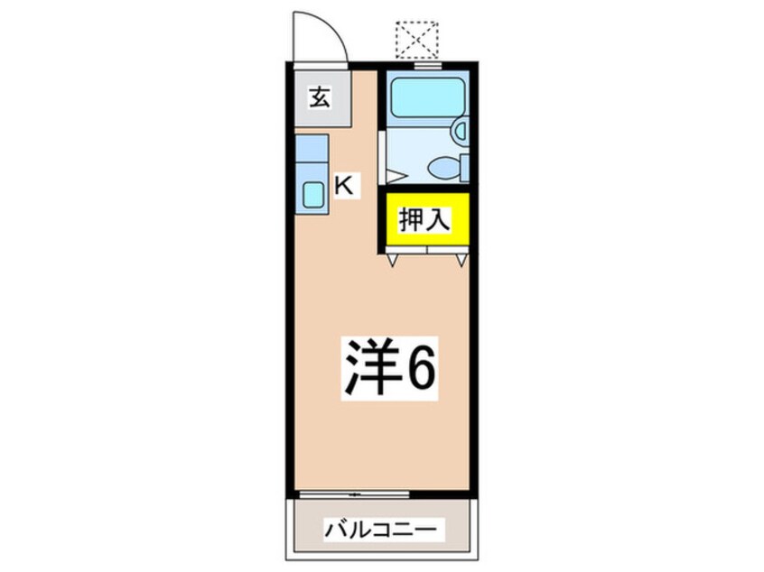 間取図 ビューラー大久保Ｃ