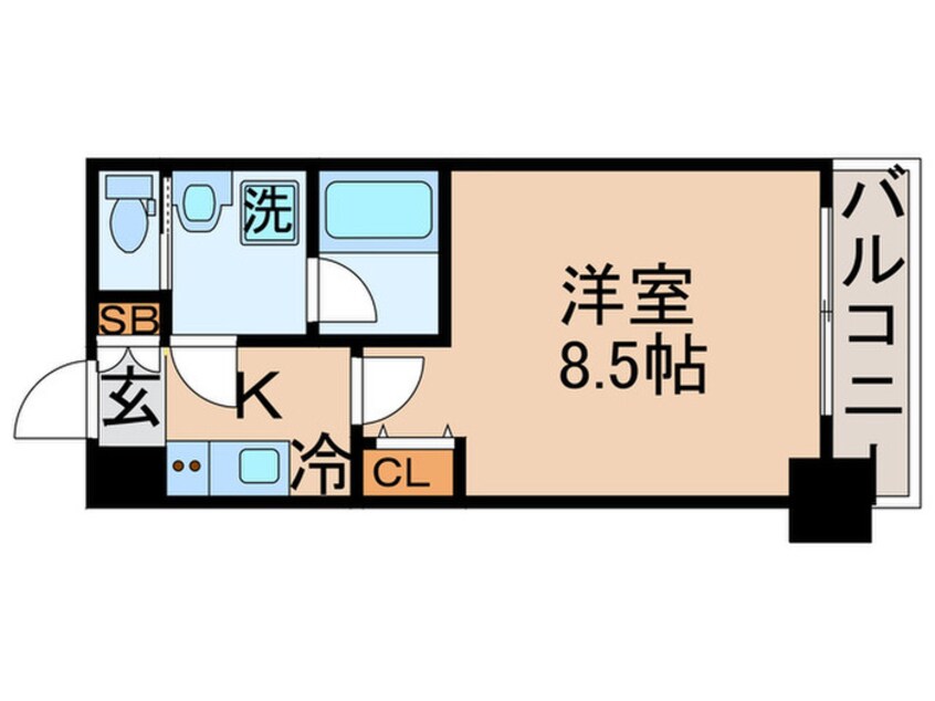 間取図 ロメック月島