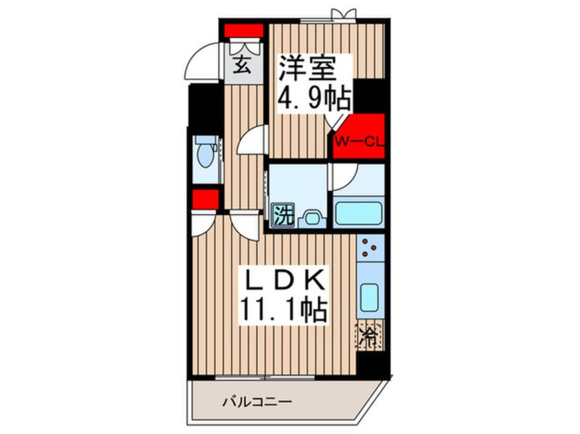 間取図 ロメック月島