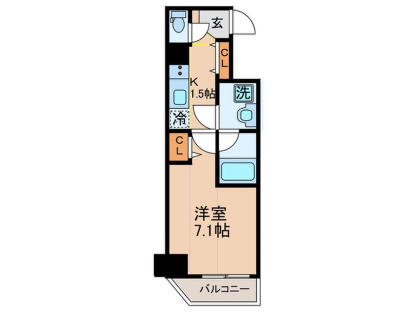 間取図 ロメック月島