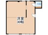ベルウッド芳栄マンション 1Rの間取り