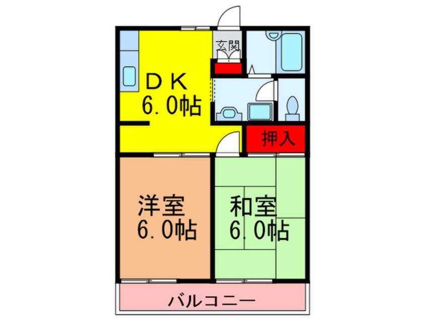 間取図 リ－ベンハイムＹＵ