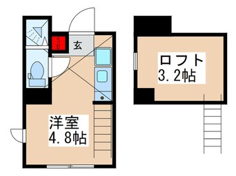 間取図 ハーモニーテラス曳舟