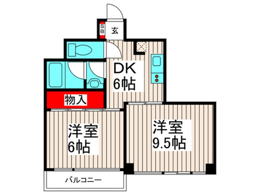 間取図 ウェルフェアーＭ