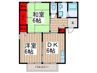 間取図 ﾒﾏﾘｽ･ｿｰﾄ