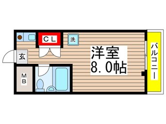 間取図 アイエムハイツ鬼高