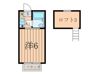 間取図 メゾン玉川