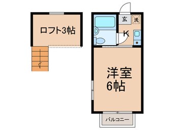 間取図 メゾン玉川