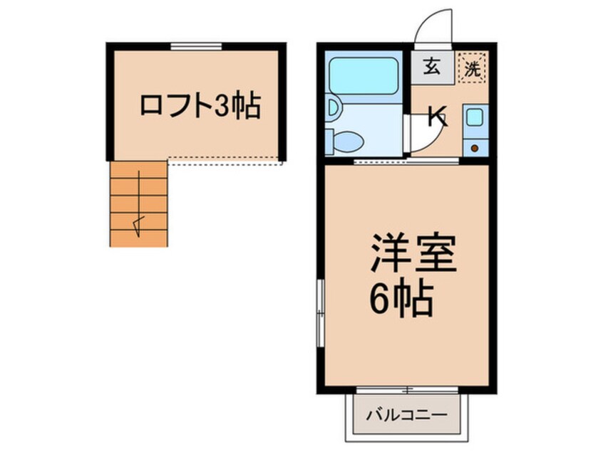 間取図 メゾン玉川