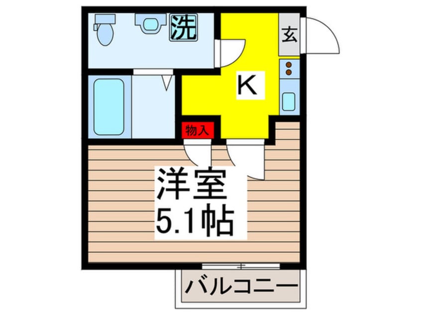 間取図 ルフレ行徳駅前