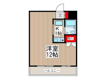 間取図 コーポ武蔵野