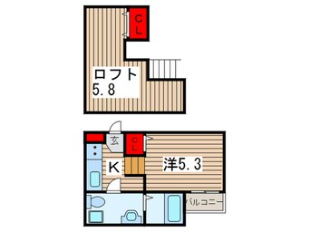 間取図 リエートハウス天台