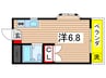 ＮＮハイツ 1Rの間取り