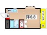 ＮＮハイツ 1Rの間取り