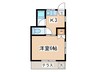 海老名グリーンハイム 1Kの間取り