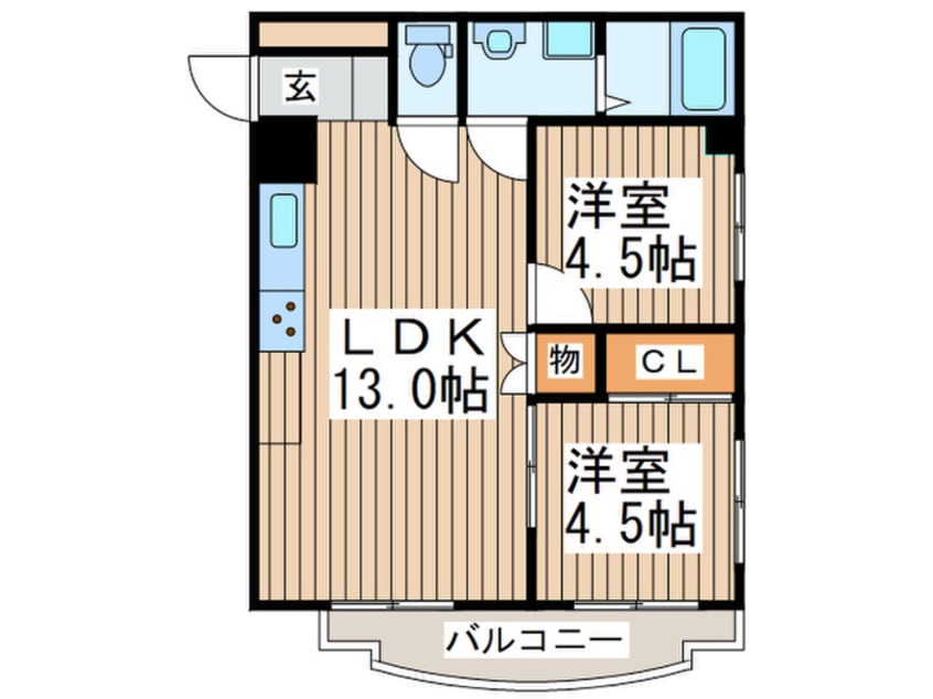 間取図 ラガードビル