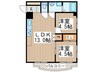 ラガードビル 2LDKの間取り