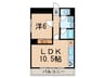 ＫＫレジデンスⅡ 1LDKの間取り