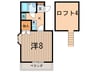 ヴィラヴィアン鷺沼 1Kの間取り