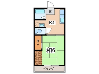 間取図 ローズハウス