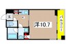 コンフォリア森下 1Kの間取り