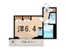 ワイズ大岡山 1Rの間取り