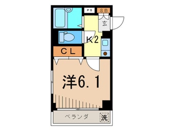 間取図 ワイズ大岡山