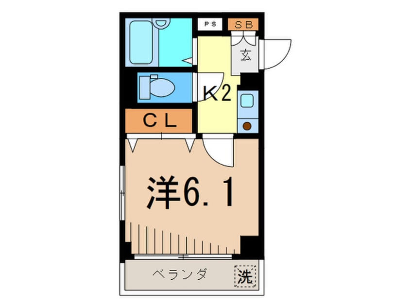 間取図 ワイズ大岡山