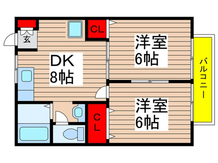 間取り図 コンフォ－トサクラ