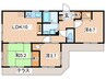 エストゥペンダ希望が丘 3LDKの間取り